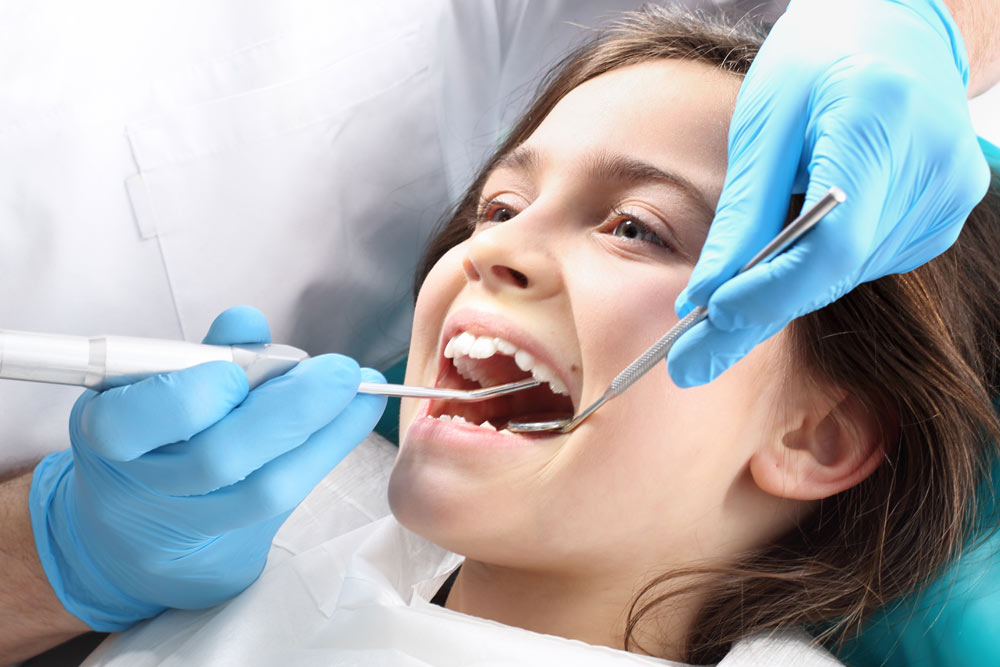Child at orthodontics appointment | Early Orthodontics in Rochester, NY